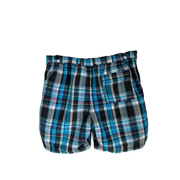 Tommy Bahama Men’s Coasta Whos Your Plaidy Swim Trunks, Size Large - Picture 6 of 10